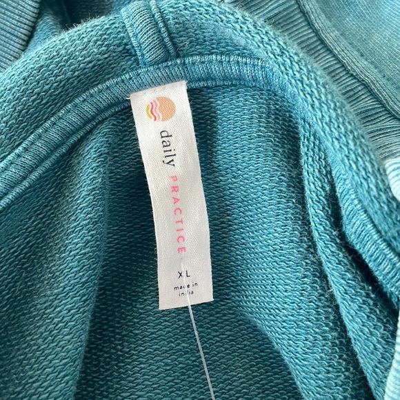 Anthropologie Daily Practice Blaine Embroidered Hoodie Dress - Picture 5 of 7